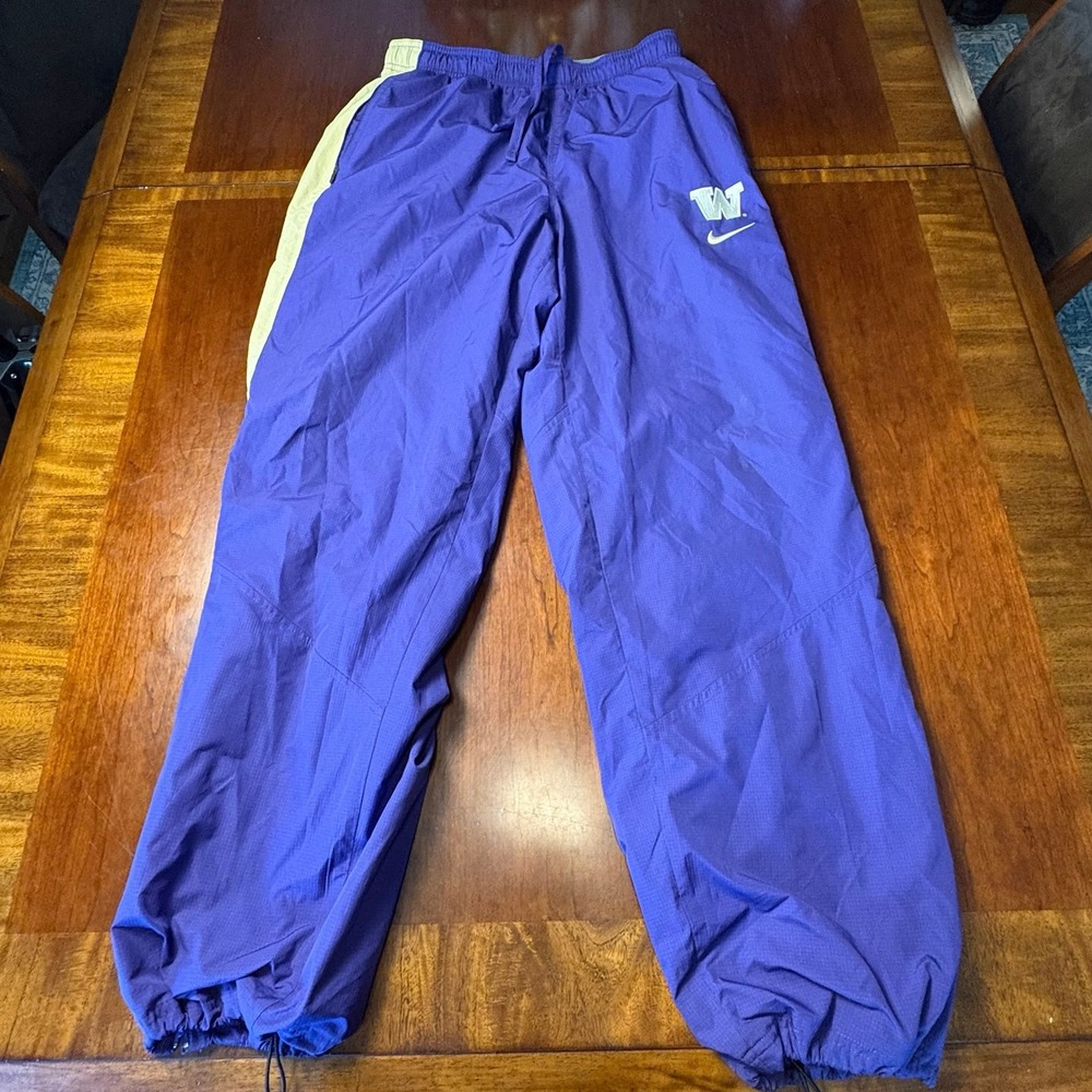 Nike Storm-FIT Washington Huskies Purple Wind Pants Size Large